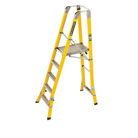 FPL1.5 Branach WorkMaster 450mm 5 Step Platform Ladder (Platform Height 1.5m) Main View