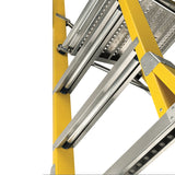 View From Underneath The Branach WorkMaster Wide 550mm 8 Step Platform Ladder (Platform Height 2.4m)