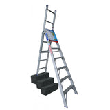 Indalex Pro Series Aluminium 5 Way Combination Ladder 2.1m - 3.5m
