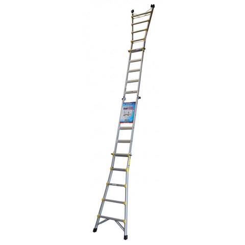 Indalex Pro Series Aluminium Telescopic Ladder 1.6m - 5.4m