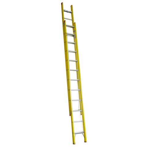 Indalex Tradesman Fibreglass Extension Ladder 3.4m - 5.5m 18ft