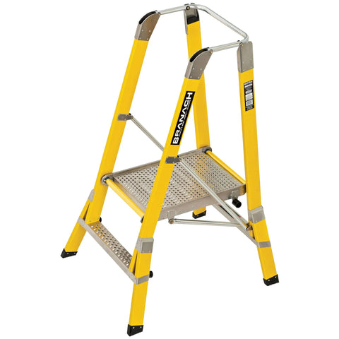 FPS0.6 Branach CorrosionMaster 2 Step Platform Ladder (Platform Height 0.6m) Main View