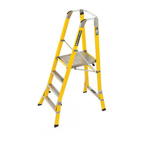 FPS1.2 Branach CorrosionMaster 4 Step Platform Ladder (Platform Height 1.2m) Main View