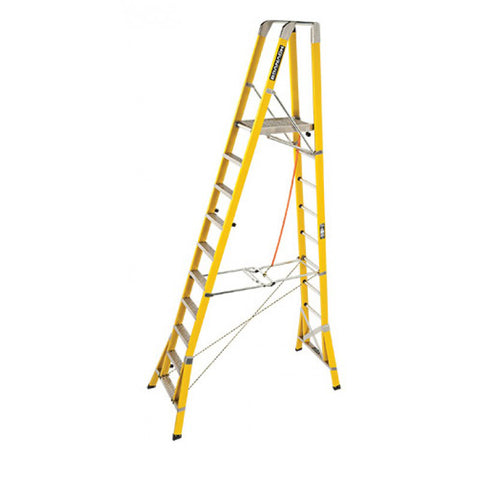 FPL3.0 Branach WorkMaster 450mm 10 Step Platform Ladder (Platform Height 3.0m) Main View