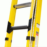 Close Up View Of Latch For The FED5.2 PowerMaster Fibreglass Extension Ladder 3.3m - 5.2m 