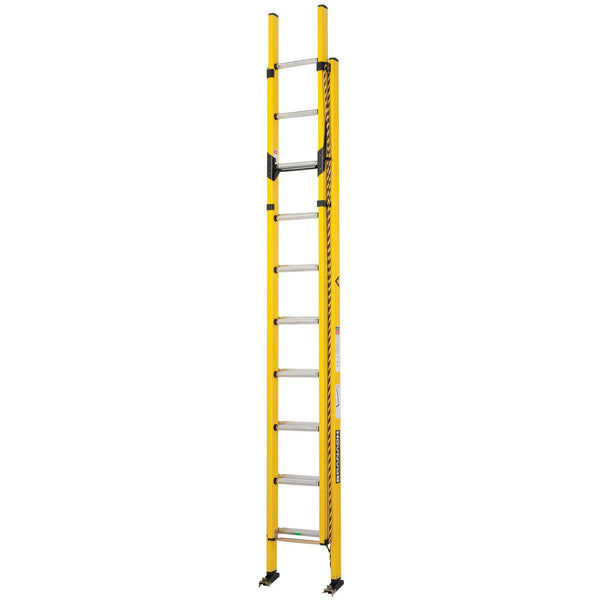 Branach FED5.2 PowerMaster Fibreglass Extension Ladder 3.3m - 5.2m Main View