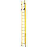 Branach FED7.6 PowerMaster Fibreglass Extension Ladder 5.8m - 8.8m Main View