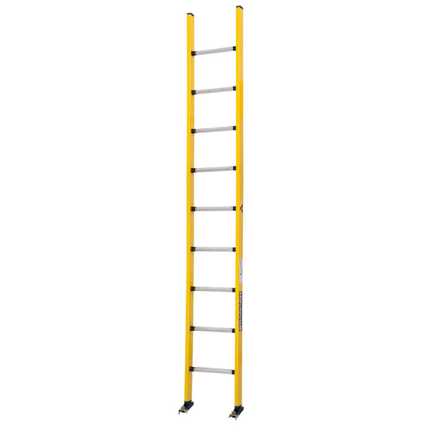 Branach FND3.0 PowerMaster Fibreglass Single Ladder 4.2m 14ft Main View