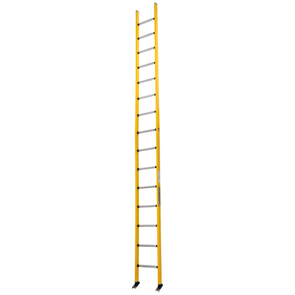 Branach PowerMaster Fibreglass Single Ladder 5.5m 18ft Main View