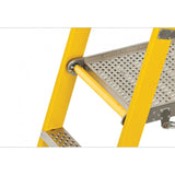 Close Up Of The Top Platform Of The Branach WorkMaster 450mm 8 Step Platform Ladder (Platform Height 2.4m) 