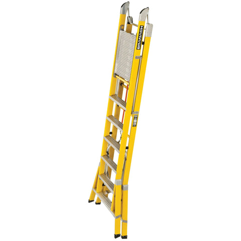 Workmaster Step Ladder Branach WorkMaster 550mm Wide 7 Step Platform Ladder (2.1m Platform He ...