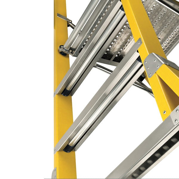 Branach WorkMaster 550mm Wide 10 Step Platform Ladder (3.0m Platform ...