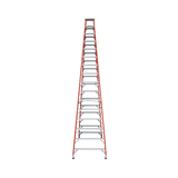 Front view of PROSF16D fibreglass ladder