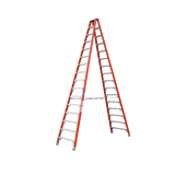 Main Image of Indalex Pro-Series Fibreglass Double Sided Step Ladder 4.9m 16ft
