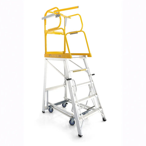 navigatorPRO order picking ladder on white background