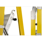 Folding Mechanism Of The FPS3.0 CorrosionMaster 10 Step Platform Ladder (Platform Height 3.0m) 