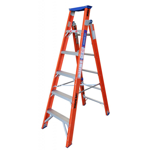 Indalex Pro-Series Fiberglass Dual Purpose Ladder 1.8-3.2m – Access World