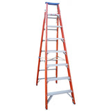 Indalex Pro-Series Fiberglass Dual Purpose Ladder 2.1m - 3.8m