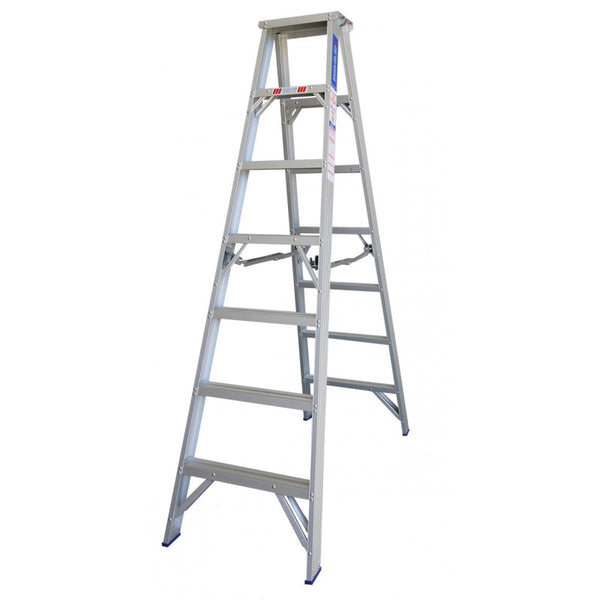 Indalex Pro Series Aluminium Double Sided Step Ladder 2.1m 7ft