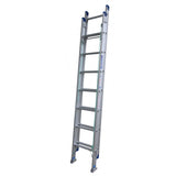 Indalex Pro Series Aluminium Extension Ladder 2.6m - 4.1m with Swivel Feet