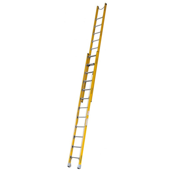 Indalex Pro-Series Fiberglass Extension Ladder 5.2m - 8.9m