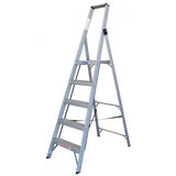 Indalex Tradesman Aluminium Slimline 1.5m Platform Ladder (2.4m Rail)