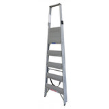 Indalex Tradesman Aluminium Slimline 1.5m Platform Ladder (2.4m Rail)