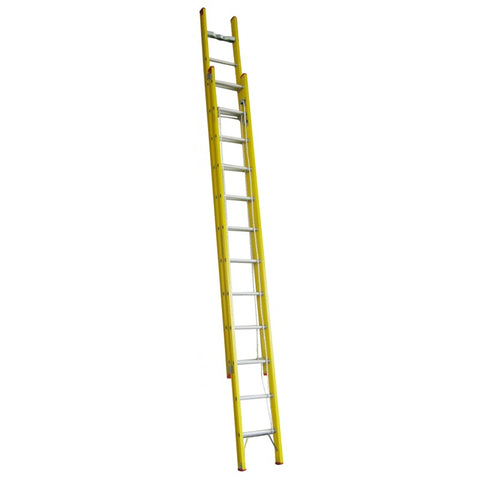 Indalex Tradesman Fibreglass Extension Ladder 4.0m - 6.7m 22ft