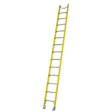 Indalex Pro-Series Fibreglass Single Ladder 4.9m/16f - Access World - 1
