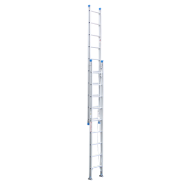 Indalex Pro-Series Aluminium Extension Ladder with Swivel Feet 2.6m-4.1m - Access World