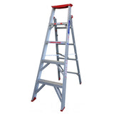 Indalex Tradesman Aluminium Dual Purpose Ladder 5ft 1.5m - 2.6m