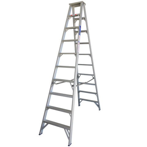 Indalex Pro Series Aluminium Double Sided Step Ladder 3.0m 10ft