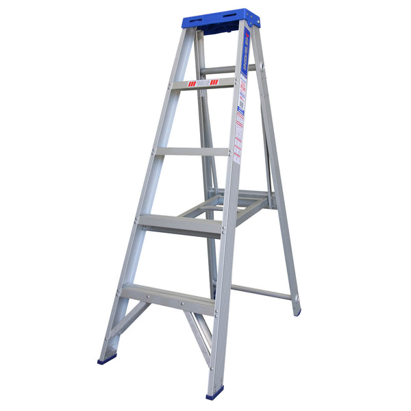 Indalex Pro-Series Aluminium Single Sided Step Ladder 1.2m 4ft