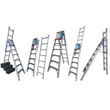 Indalex Pro Series Aluminium 5 Way Combination Ladder 2.1m - 3.5m