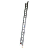 Indalex Pro Series Aluminium Extension Ladder 5.6m - 9.9m with Level-Arc
