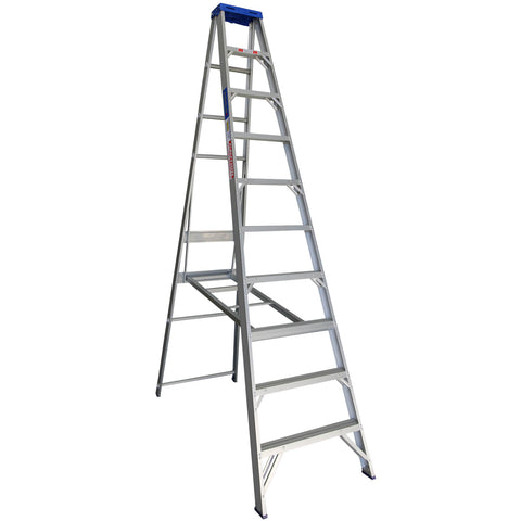 Indalex Pro-Series Aluminium Single Sided Step Ladder 3.0m 10ft