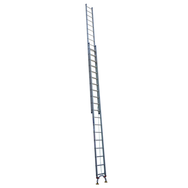 Indalex Pro Series Aluminium Extension Ladder 6.3m - 10.8m with Level-Arc