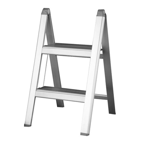 Indalex Domestic Aluminium Slimline Ladder 0.52m 2ft