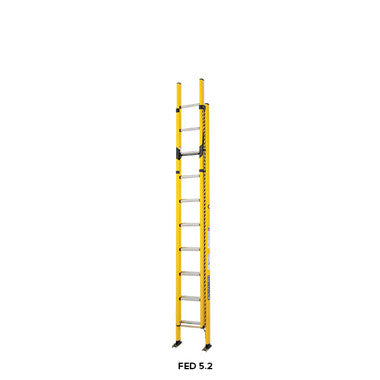 Branach PowerMaster Fibreglass Extension Ladder 3.3m - 5.2m