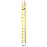 Branach PowerMaster Fibreglass Extension Ladder 4.5m - 7.6m