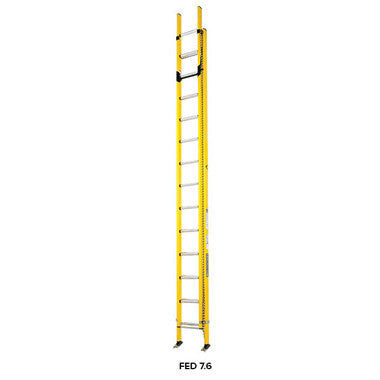 Branach PowerMaster Fibreglass Extension Ladder 4.5m - 7.6m
