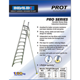 Indalex Pro-Series Aluminium Orchard Ladder 4.3m/14f - Access World - 2