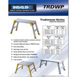 Indalex Tradesman Aluminium Work Platform - Access World - 2